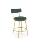 CHAIR H 115, DARK GREEN / GOLD order